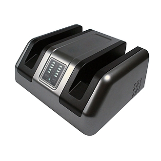 External Dual Main Bay Battery Charger for Getac X500 GCMC_3 External Dual Bay Main Battery Charger for Getac X500 GCMCK3