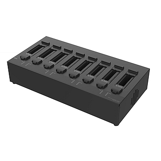 Getac Multi-Bay Battery Charger (Eight-Bay) for F110 G6/7 GCECKN Getac Multi-Bay Battery Charger (Eight-Bay) for F110 G6/7 Tablet GCECKN