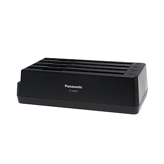 Panasonic 4-Bay Battery Charger for Toughbook CF-20 and FZ-A2 CF-VCB201E Panasonic 4-bay battery charger for Toughbook CF-20 and Toughpad FZ-A2 CF-VCB201E