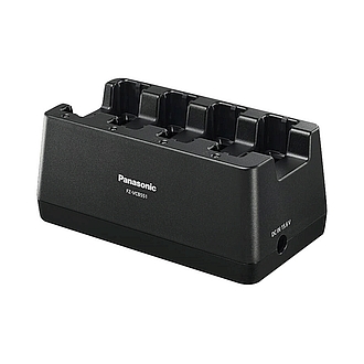 Panasonic 4-Bay Battery Charger for Toughbook FZ-55 and FZ-40 FZ-VCB551W Panasonic 4-Bay Battery Charger for Toughbook FZ-55 and FZ-40 FZ-VCB551W